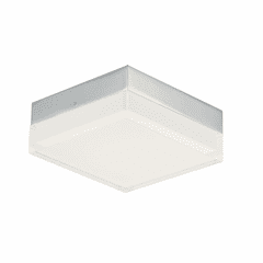 Maxim Illuminaire II 4.5" SQ 12.5W LED Flush Mount - Plshd Chrome - 57686CLFTPC