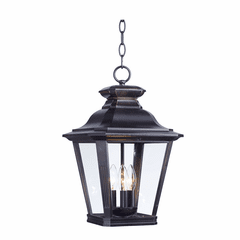 Maxim Knoxville 3-LT Outdoor Pendant - Bronze - 1139CLBZ