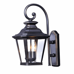Maxim Knoxville 3-LT Outdoor Wall Mount - Bronze - 1137CLBZ