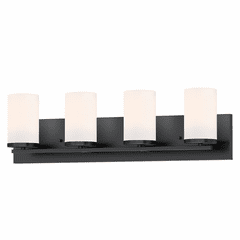 Maxim Lateral 4-Light Bath Vanity - Black - 10284SWBK