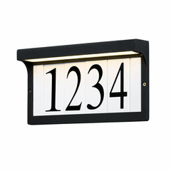 Maxim LED Address Light Frame - Black - 53610BK Maxim LED Address Light Frame - Black - 53610BK