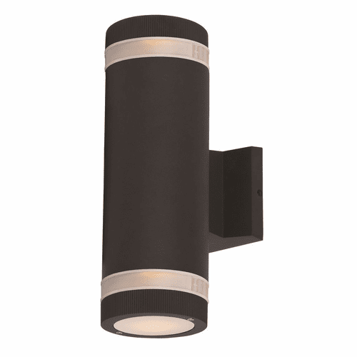 Maxim Lightray 2-LT Outdoor Wall Mount - Architectural Bronze - 6112ABZ