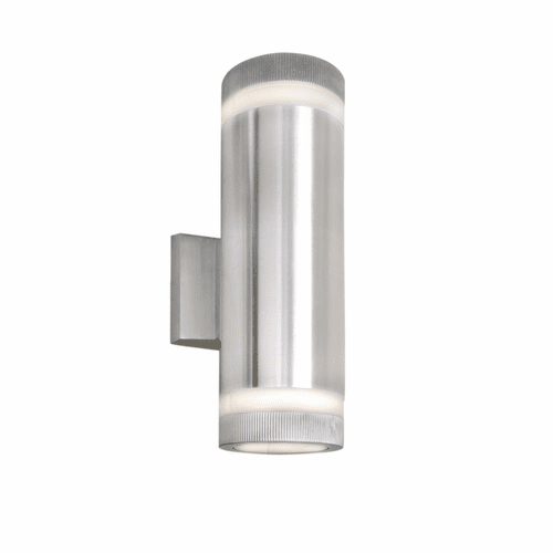 Maxim Lightray 2-LT Outdoor Wall Mount - Brushed Aluminum - 6112AL