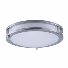 Maxim Linear LED Flush Mount - Satin Nickel - 55542WTSN