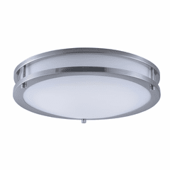 Maxim Linear LED Flush Mount - Satin Nickel - 55543WTSN