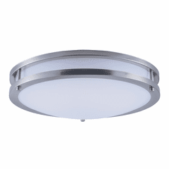 Maxim Linear LED Flush Mount - Satin Nickel - 55544WTSN