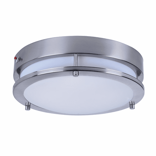 Maxim Linear LED Flush Mount - Satin Nickel - 55546WTSN