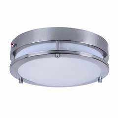 Maxim Linear LED Flush Mount - Satin Nickel - 55546WTSN