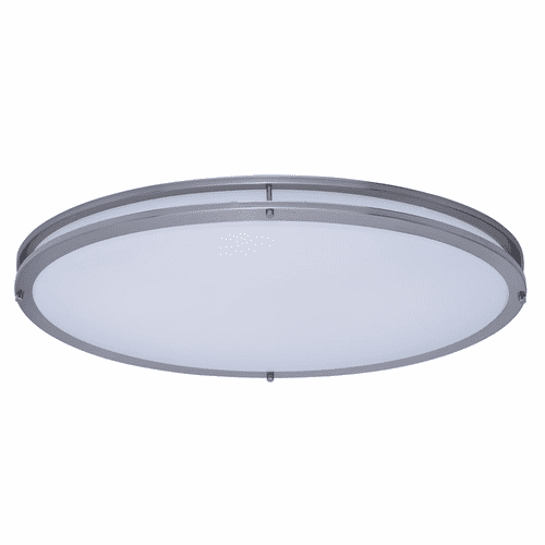 Maxim Linear LED Flush Mount - Satin Nickel - 55548WTSN