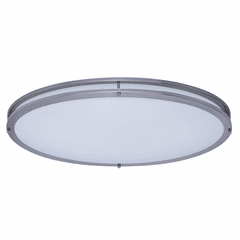 Maxim Linear LED Flush Mount - Satin Nickel - 55548WTSN