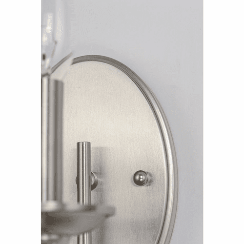 Maxim Logan 1-Light Wall Sconce - Satin Nickel - 10351SN