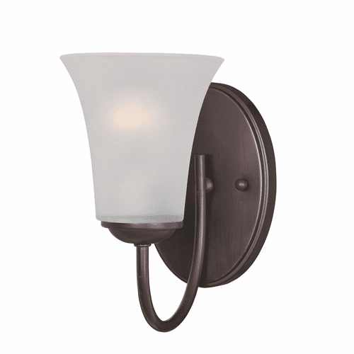 Maxim Logan 1-LT Wall Sconce - Oil Rubbed Bronze - 10051FTOI