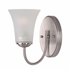 Maxim Logan 1-LT Wall Sconce - Satin Nickel - 10051FTSN