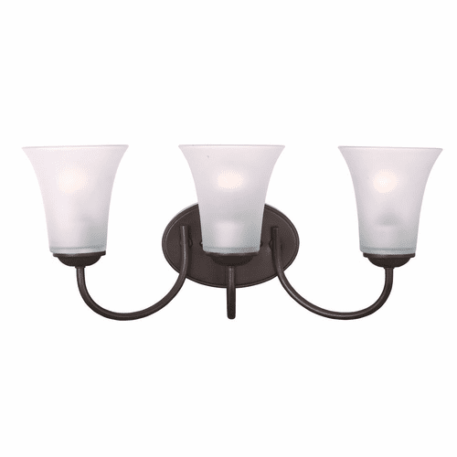 Maxim Logan 3-LT Bath Vanity Light - Oil Rubbed Bronze - 10053FTOI