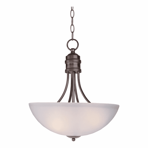 Maxim Logan 3-LT Inverted Bowl Pendant - Oil Rubbed Bronze - 10044FTOI