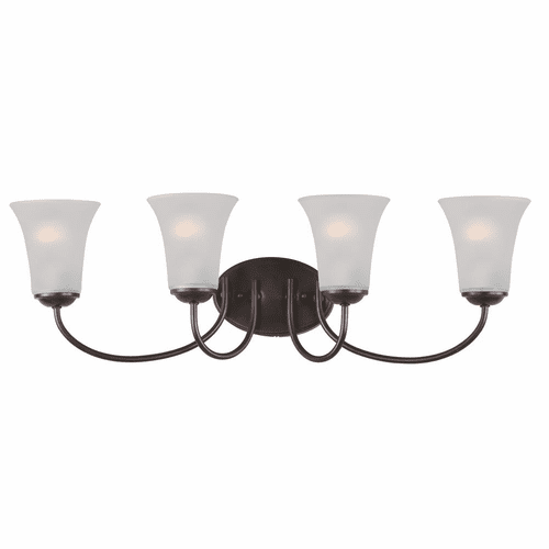 Maxim Logan 4-LT Bath Vanity Light - Oil Rubbed Bronze - 10054FTOI