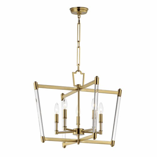 Maxim Lucent 5-Light Chandelier - Heritage - 16103CLHR