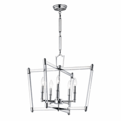 Maxim Lucent 5-LT Chandelier - Polished Nickel - 16103CLPN