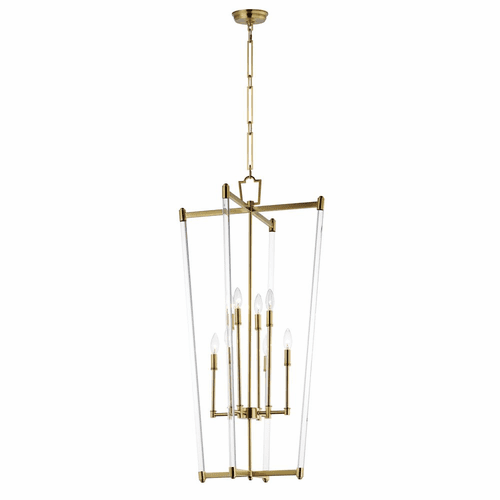Maxim Lucent 8-Light Pendant - Heritage - 16102CLHR