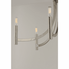 Maxim Lyndon 6-Light Chandelier - Satin Nickel - 21526SN Maxim Lyndon 6-Light Chandelier - Satin Nickel - 21526SN