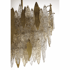 Maxim Majestic 18-Light Chandelier - Gold Leaf - 32326CLCMPGL