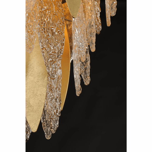 Maxim Majestic 21-Light Chandelier - Gold Leaf - 32328CLCMPGL