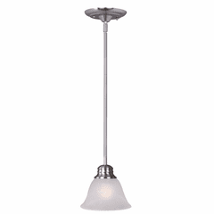 Maxim Malaga 1-LT Mini Pendant - Satin Nickel - 91067MRSN Maxim Malaga 1-LT Mini Pendant - Satin Nickel - 91067MRSN