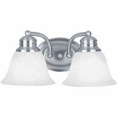 Maxim Malaga 2-LT Bath Vanity Light - Satin Nickel - 2687FTSN