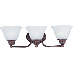 Maxim Malaga 3-LT Bath Vanity Light - Oil Rubbed Bronze - 2688MROI Maxim Malaga 3-LT Bath Vanity Light - Oil Rubbed Bronze - 2688MROI