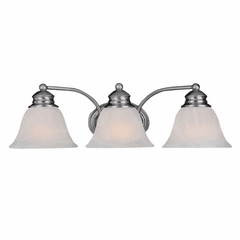 Maxim Malaga 3-LT Bath Vanity Light - Satin Nickel - 2688FTSN