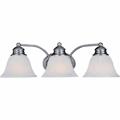 Maxim Malaga 3-LT Bath Vanity Light - Satin Nickel - 2688MRSN