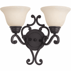 Maxim Manor 2-LT Wall Sconce - Oil Rubbed Bronze - 12212FIOI