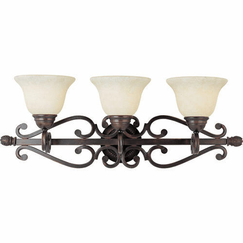 Maxim Manor 3-LT Bath Vanity Light - Oil Rubbed Bronze - 12213FIOI