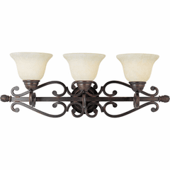 Maxim Manor 3-LT Bath Vanity Light - Oil Rubbed Bronze - 12213FIOI
