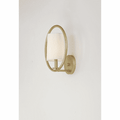 Maxim Meridian 1-Light Wall Sconce - Natural Aged Brass - 25291OFNAB
