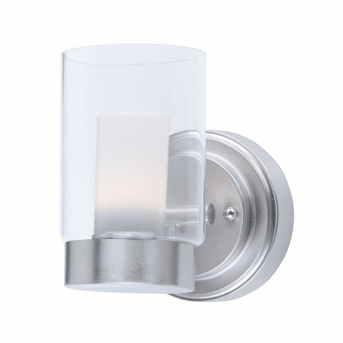 Maxim Mod 1-LT LED Wall - Satin Nickel - 30261CLFTSN