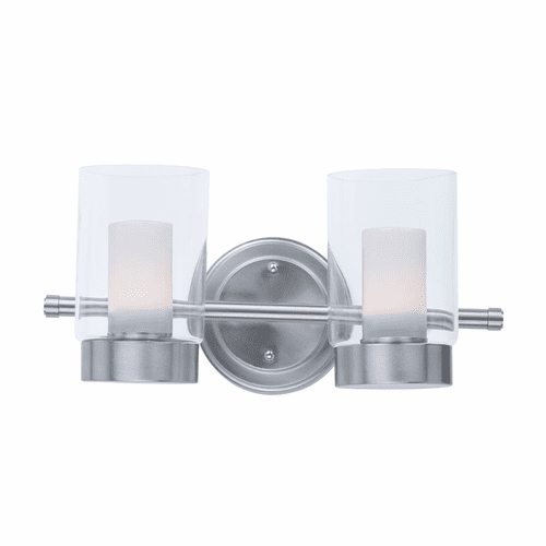 Maxim Mod 2-LT LED Bath Vanity Light - Satin Nickel - 30262CLFTSN