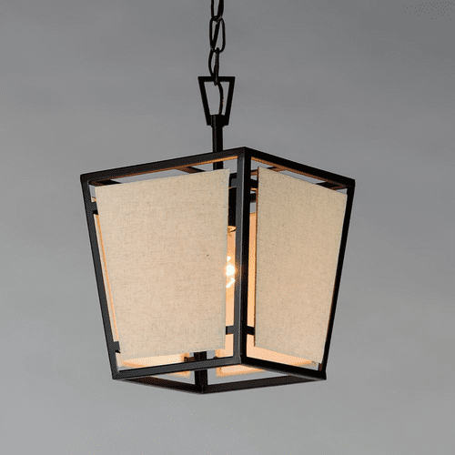 Maxim Montauk 1-Light Pendant - Black - 20261CVBK