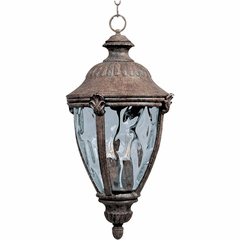 Maxim Morrow Bay Cast 3-LT Outdoor Hanging Lantern - Earth Tone - 3192WGET