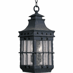 Maxim Nantucket 3-LT Outdoor Hanging Lantern - Country Forge - 30088CDCF