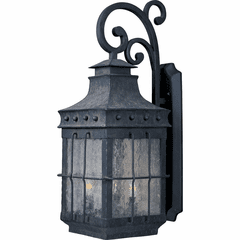 Maxim Nantucket 3-LT Outdoor Wall Lantern - Country Forge - 30084CDCF