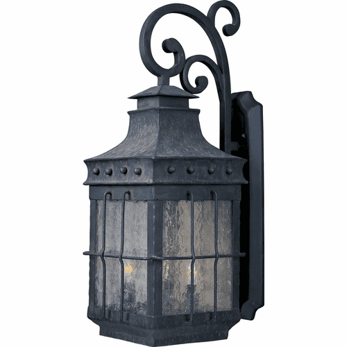 Maxim Nantucket 4-LT Outdoor Wall Lantern - Country Forge - 30085CDCF
