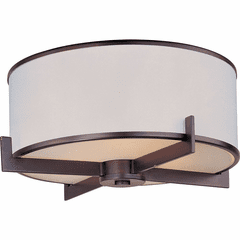 Maxim Nexus 3-LT Flush Mount - Oil Rubbed Bronze - 12050WTOI