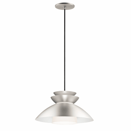 Maxim Nordic 1-LT Pendant - Brushed Platinum - 11359WTBP