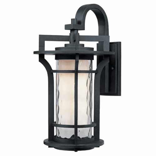 Maxim Oakville 1-LT Outdoor Wall Lantern - Black Oxide - 30484WGBO