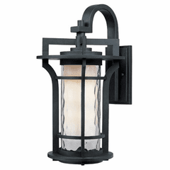Maxim Oakville 1-LT Outdoor Wall Lantern - Black Oxide - 30484WGBO
