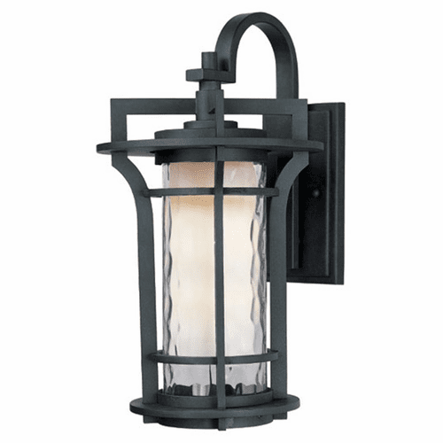 Maxim Oakville 1-LT Outdoor Wall Lantern - Black Oxide - 30485WGBO