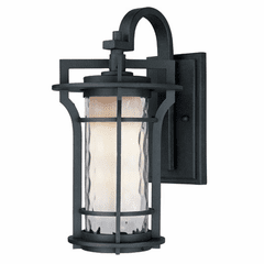 Maxim Oakville 1-LT Outdoor Wall Lantern - Black Oxide - 30486WGBO
