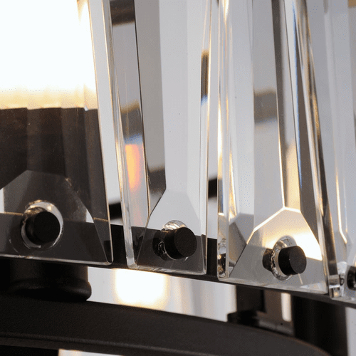 Maxim Odeon 8-Light WiFi-Enabled LED Fandelight - Black - 61018BK