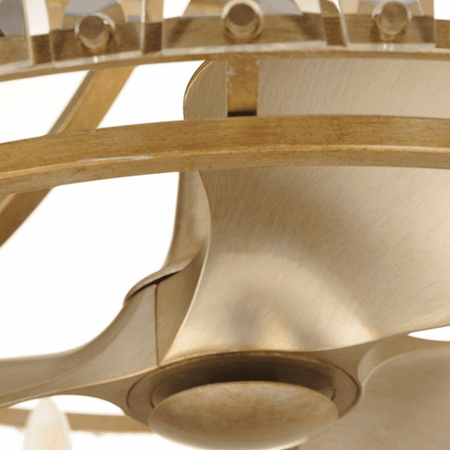 Maxim Odeon 8-Light WiFi-Enabled LED Fandelight - Golden Silver - 61018GS